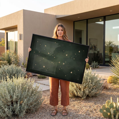 Fireflies Canvas Wall Art