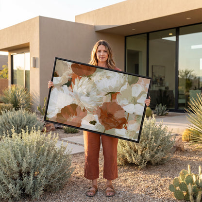 Floral Canvas Wall Art