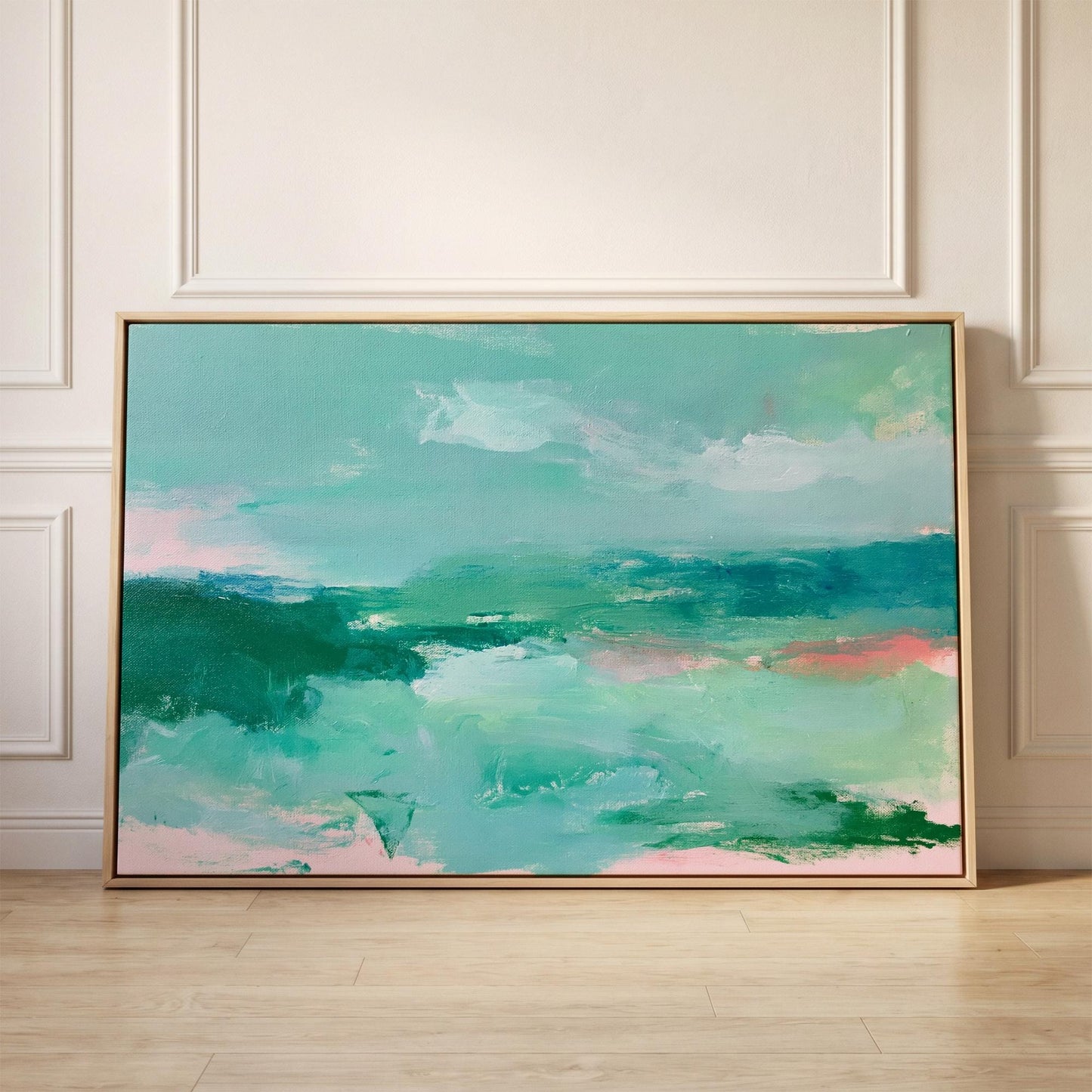 Abstract Seascape Canvas Wall Art
