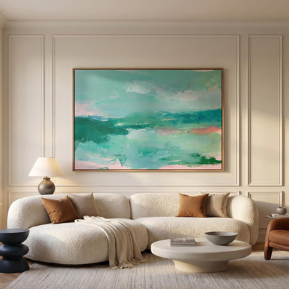 Abstract Seascape Canvas Wall Art