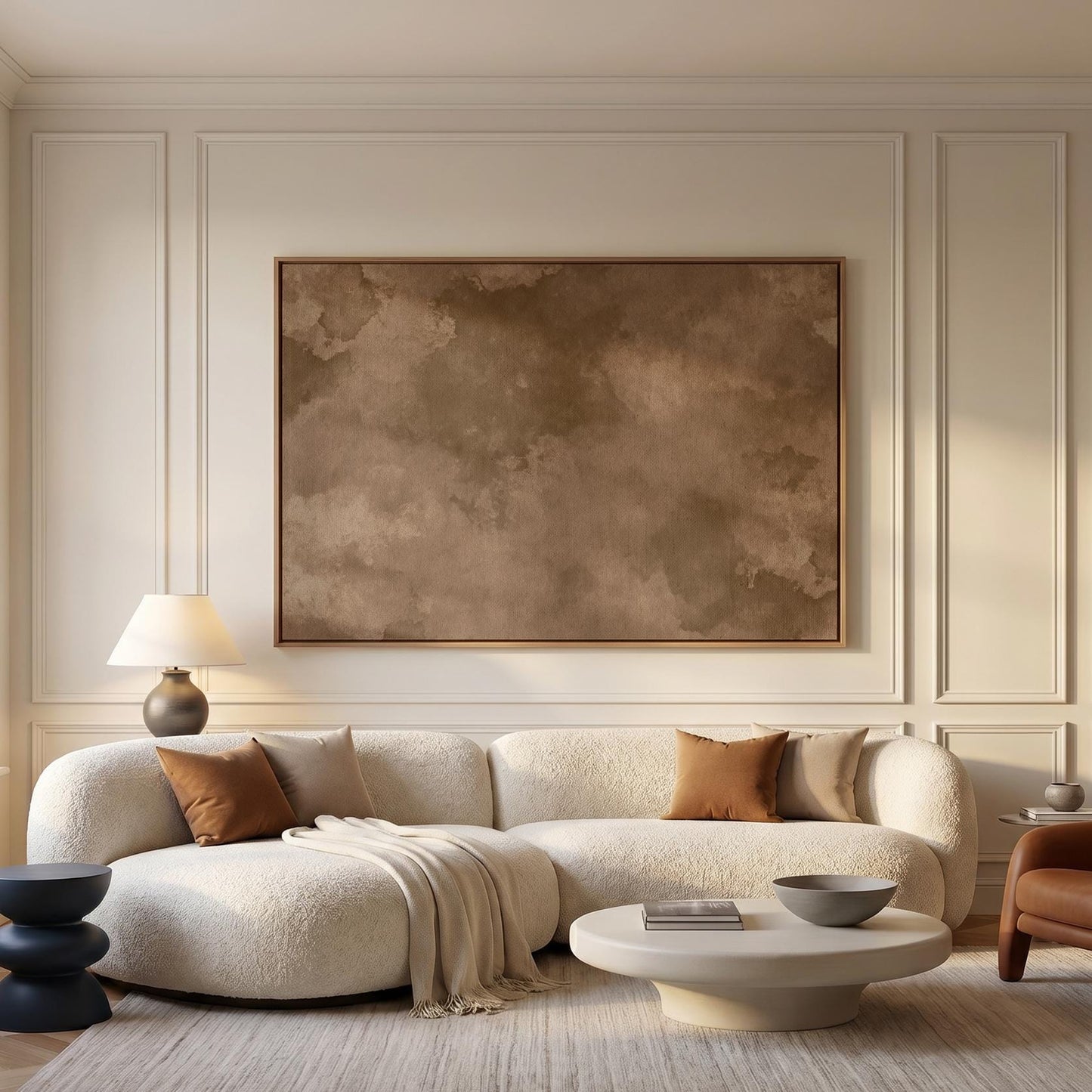 Abstract Watercolor Texture Canvas Wall Art