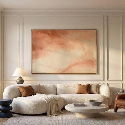 Abstract Watercolor Canvas Wall Art