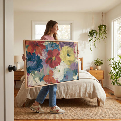Floral Canvas Wall Art