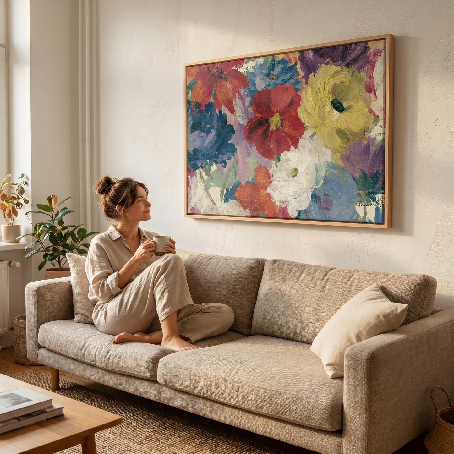 Floral Canvas Wall Art