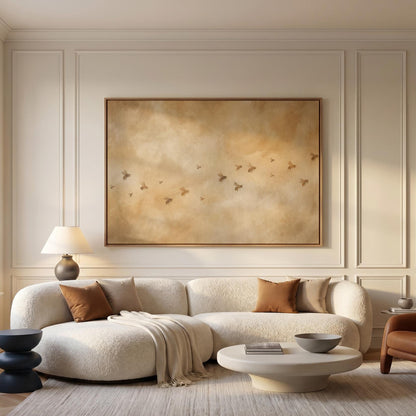 Bee Swarm Canvas Wall Art