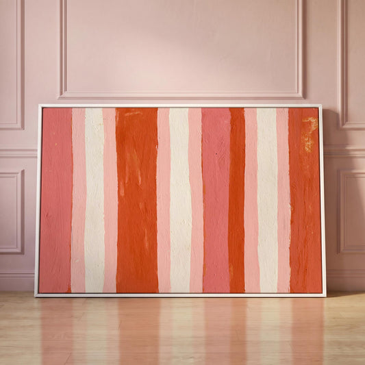 Abstract Stripe Canvas Wall Art
