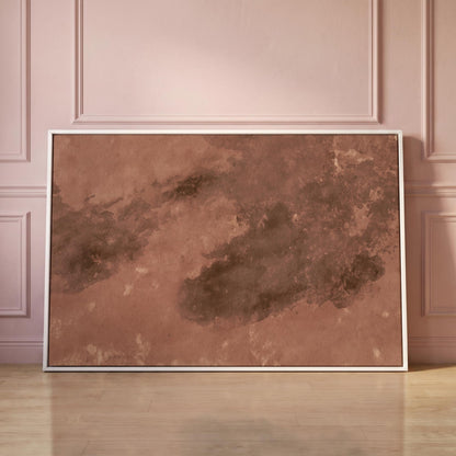 Terracotta Abstract Canvas Wall Art