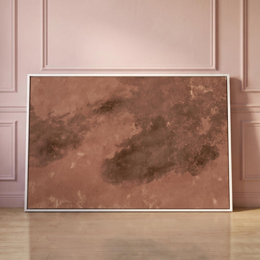 Terracotta Abstract Canvas Wall Art