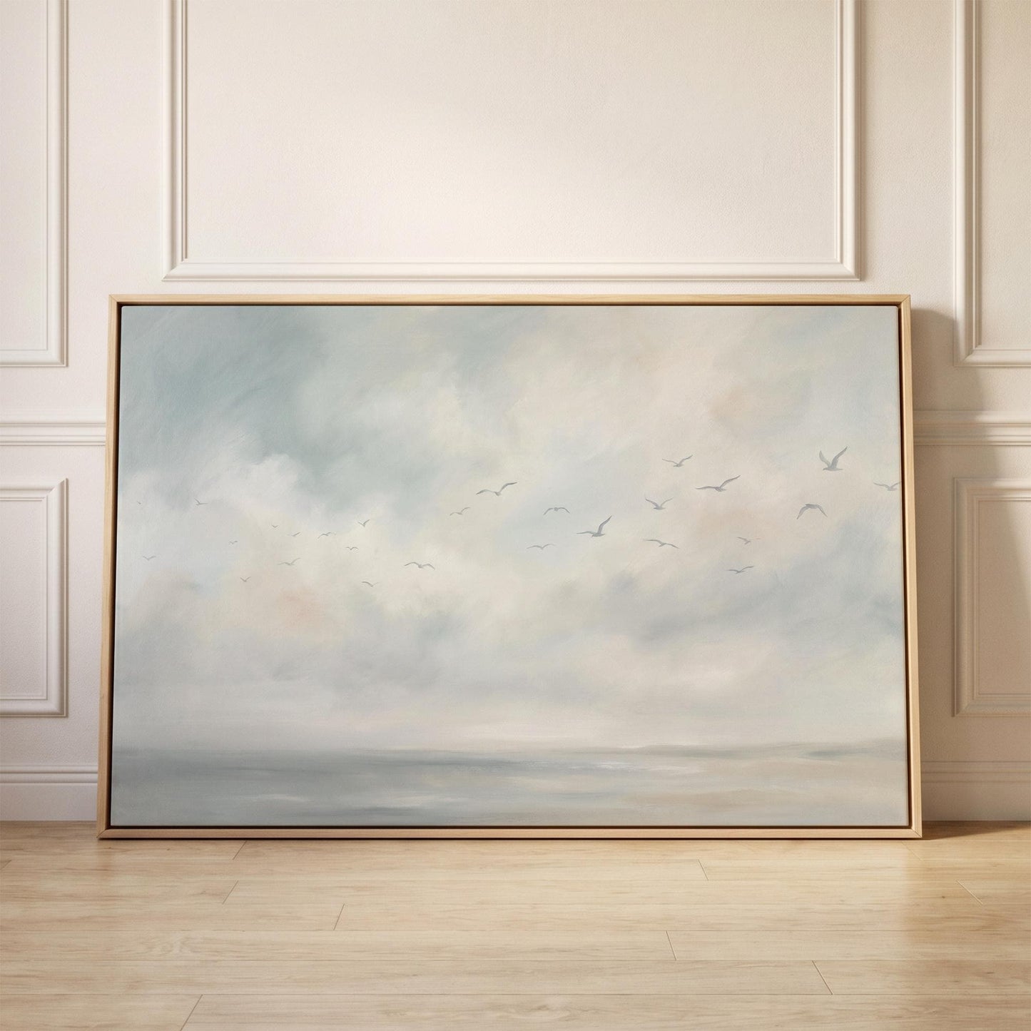 Seascape Birds Canvas Wall Art