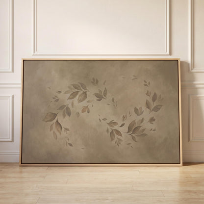 Falling Leaves Canvas Wall Art