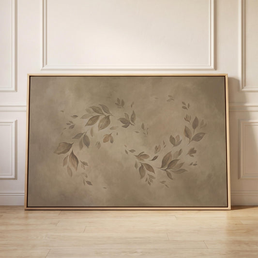 Falling Leaves Canvas Wall Art