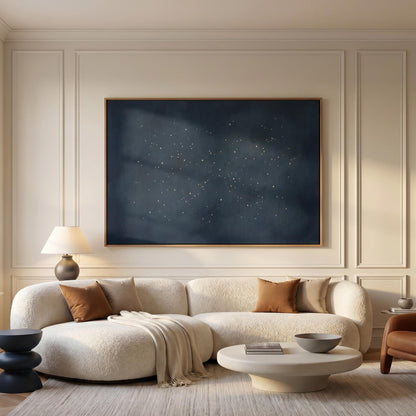 Constellation Map Canvas Wall Art
