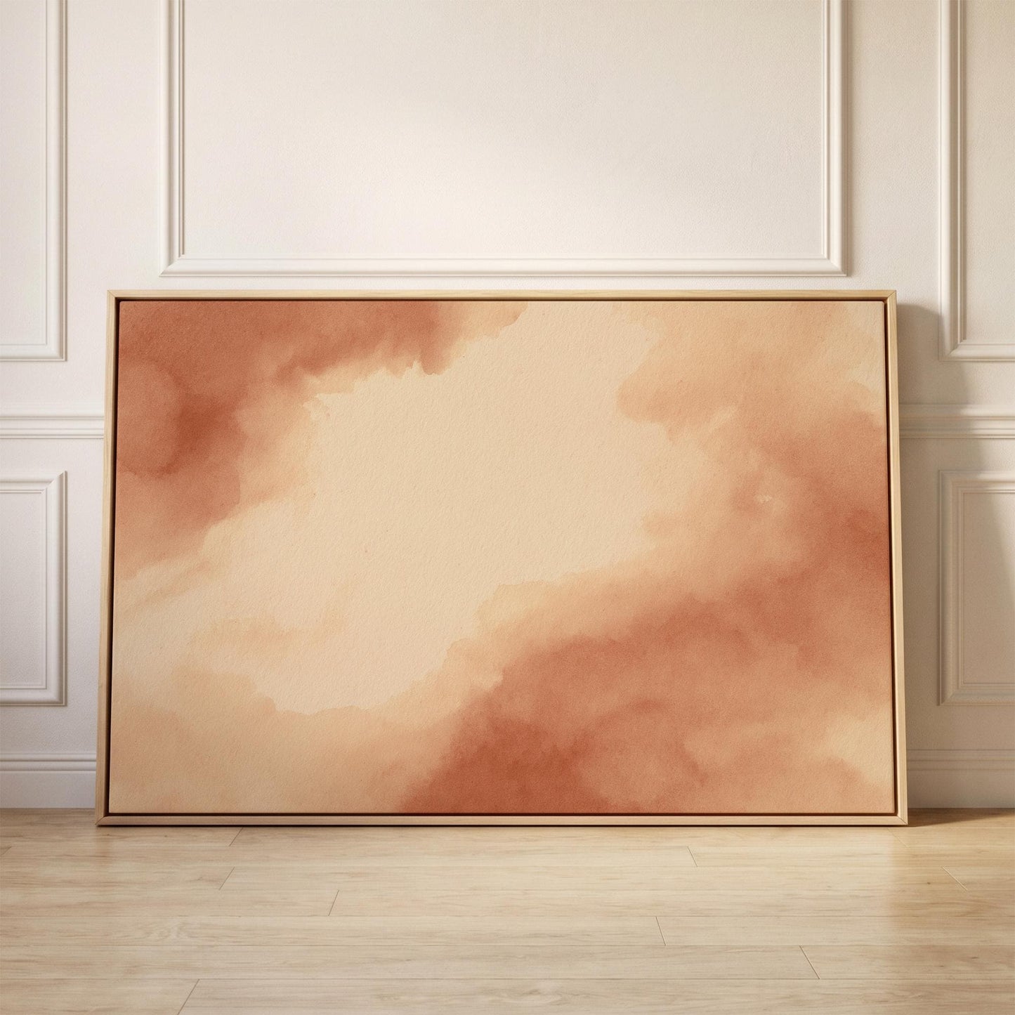 Abstract Watercolor Canvas Wall Art