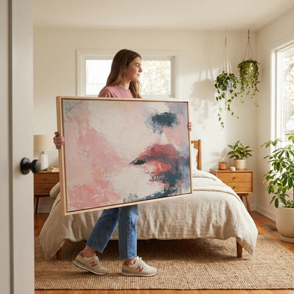 Abstract Face Canvas Wall Art
