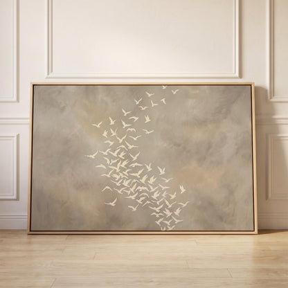 Birds in Flight Canvas Wall Art