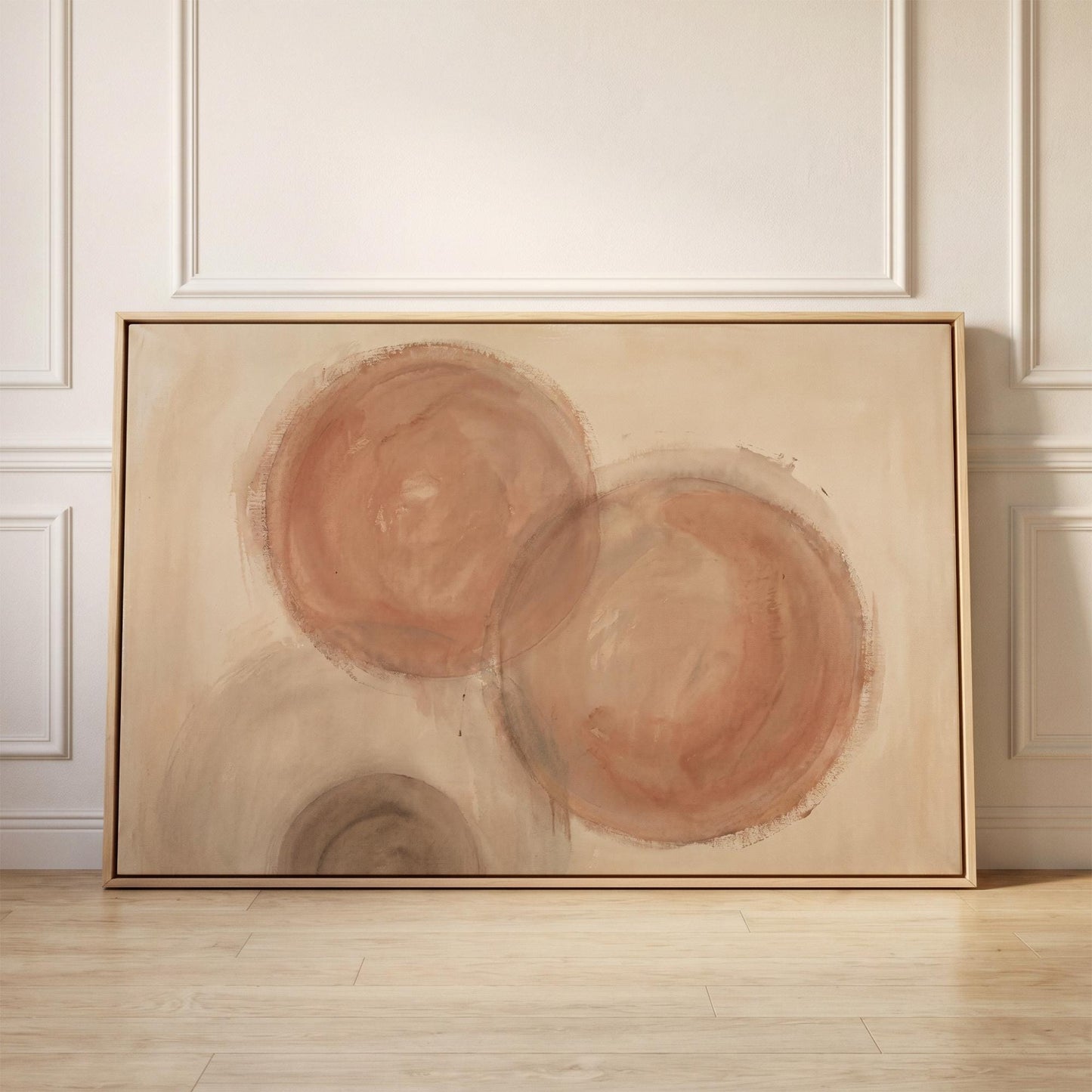 Abstract Circles Canvas Wall Art