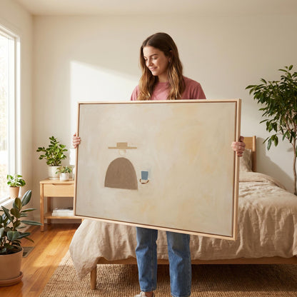 Abstract Figure Canvas Wall Art