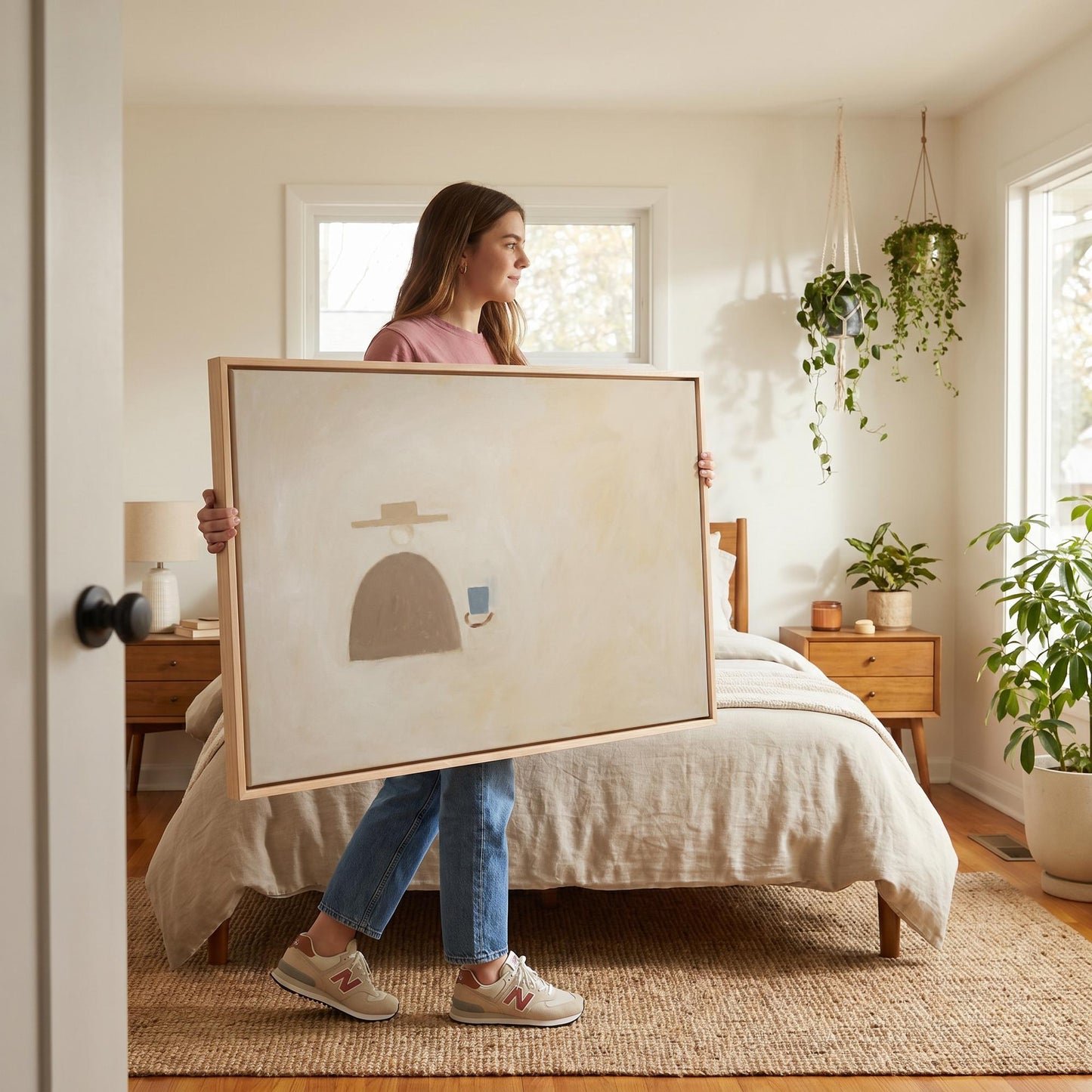 Abstract Figure Canvas Wall Art