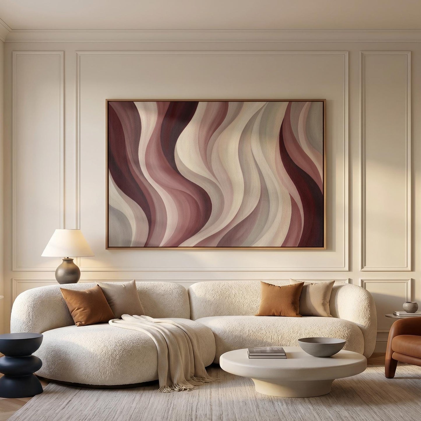 Abstract Wave Canvas Wall Art
