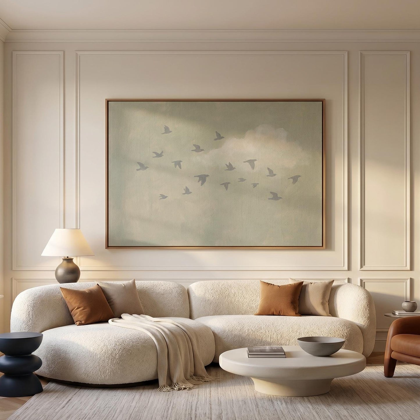 Flying Birds Canvas Wall Art