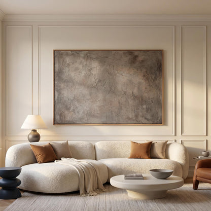Textured Abstract Canvas Wall Art