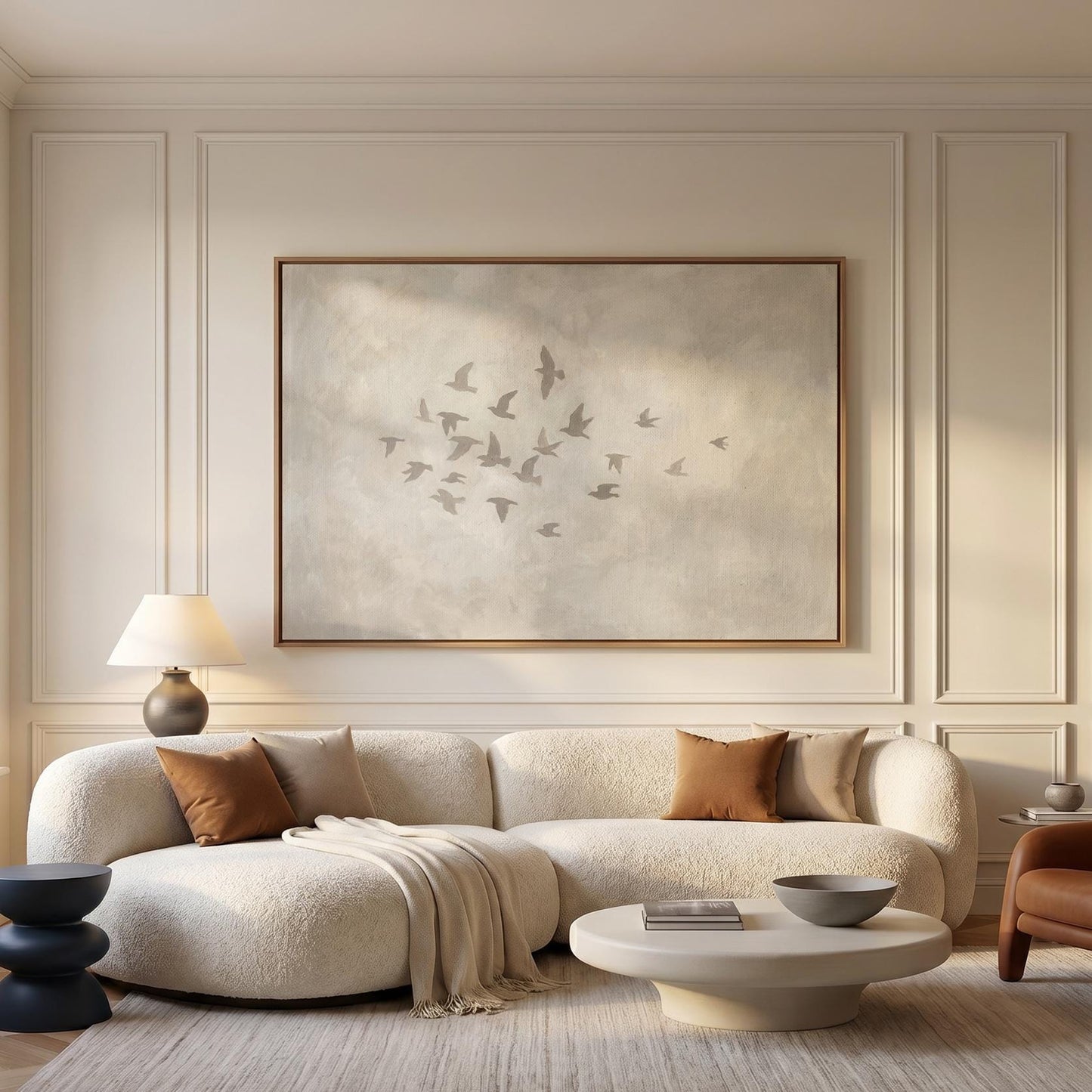 Flying Birds Canvas Wall Art