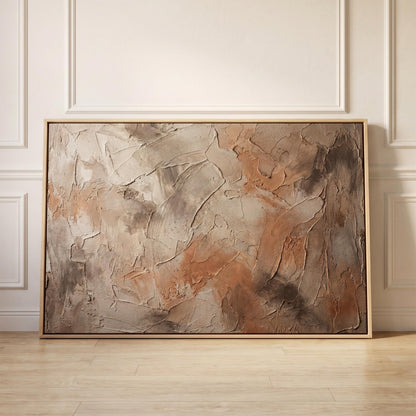 Textured Abstract Canvas Wall Art