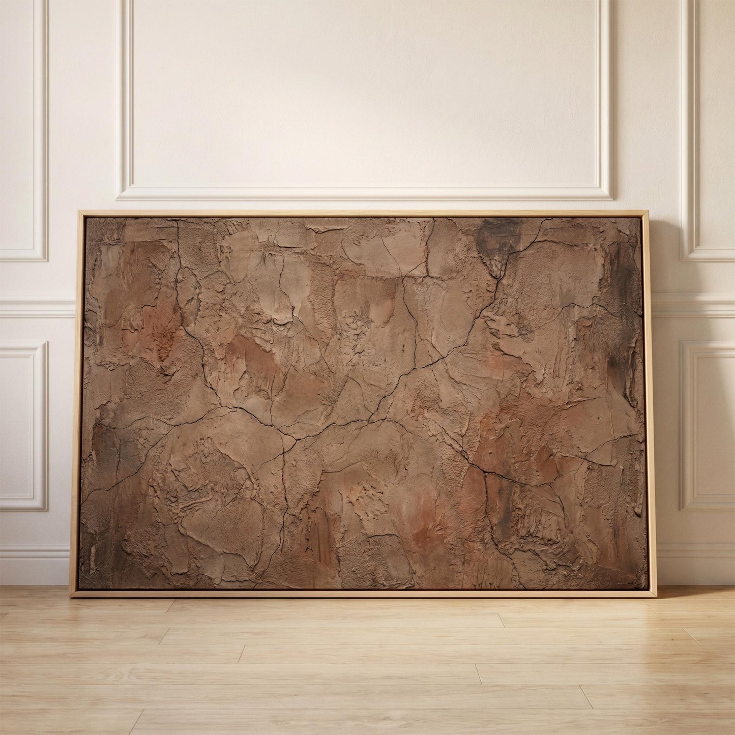 Cracked Earth Canvas Wall Art