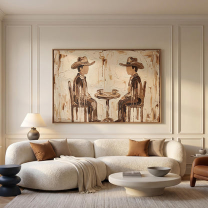 Cowboys Canvas Wall Art