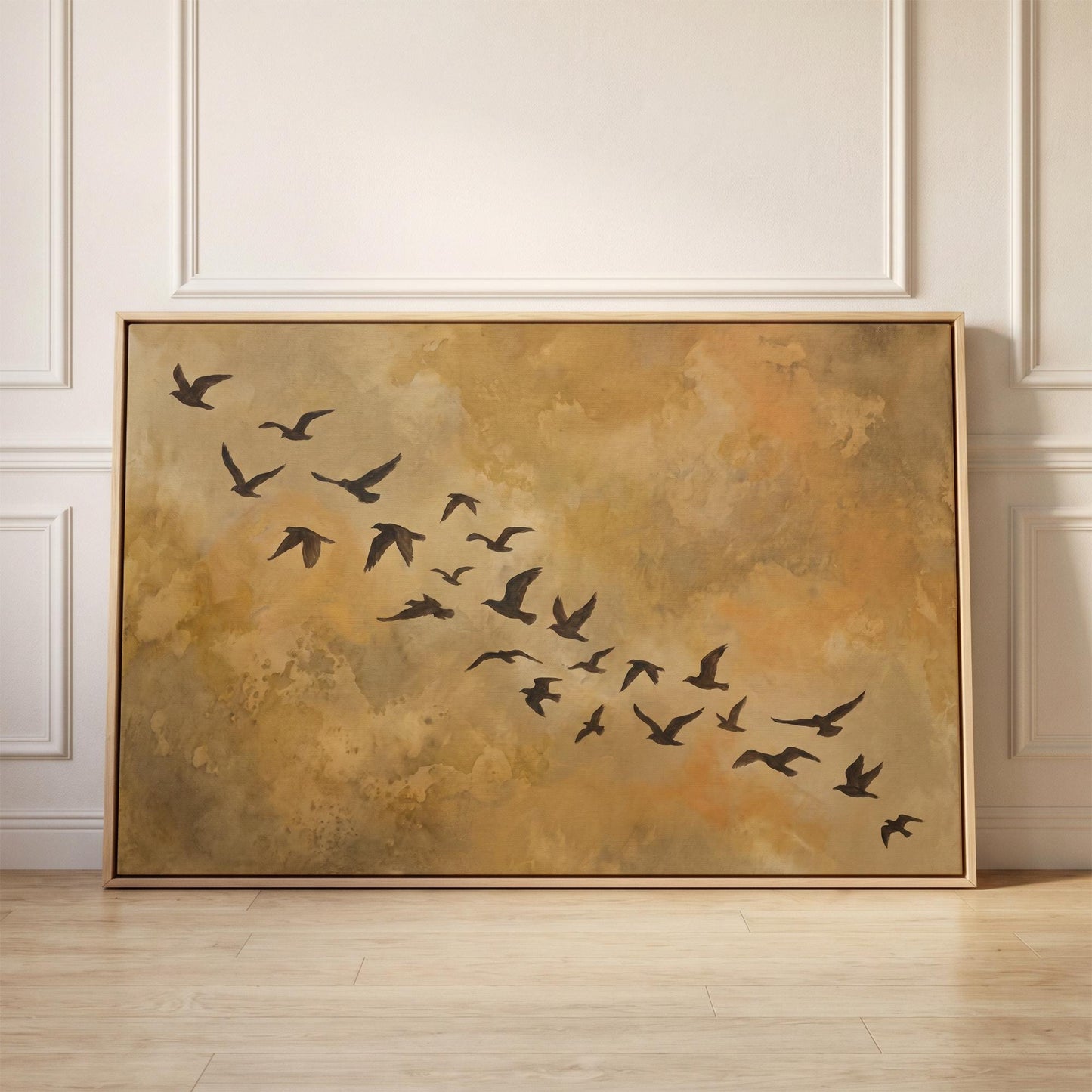 Flying Birds Canvas Wall Art