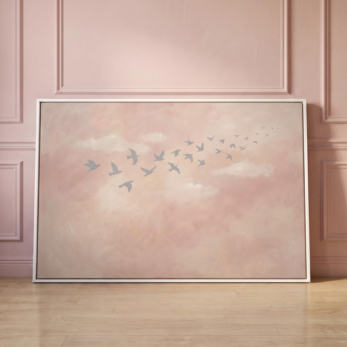 Flying Birds Canvas Wall Art