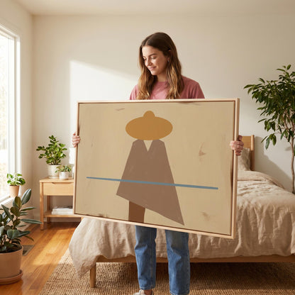 Abstract Figure Canvas Wall Art
