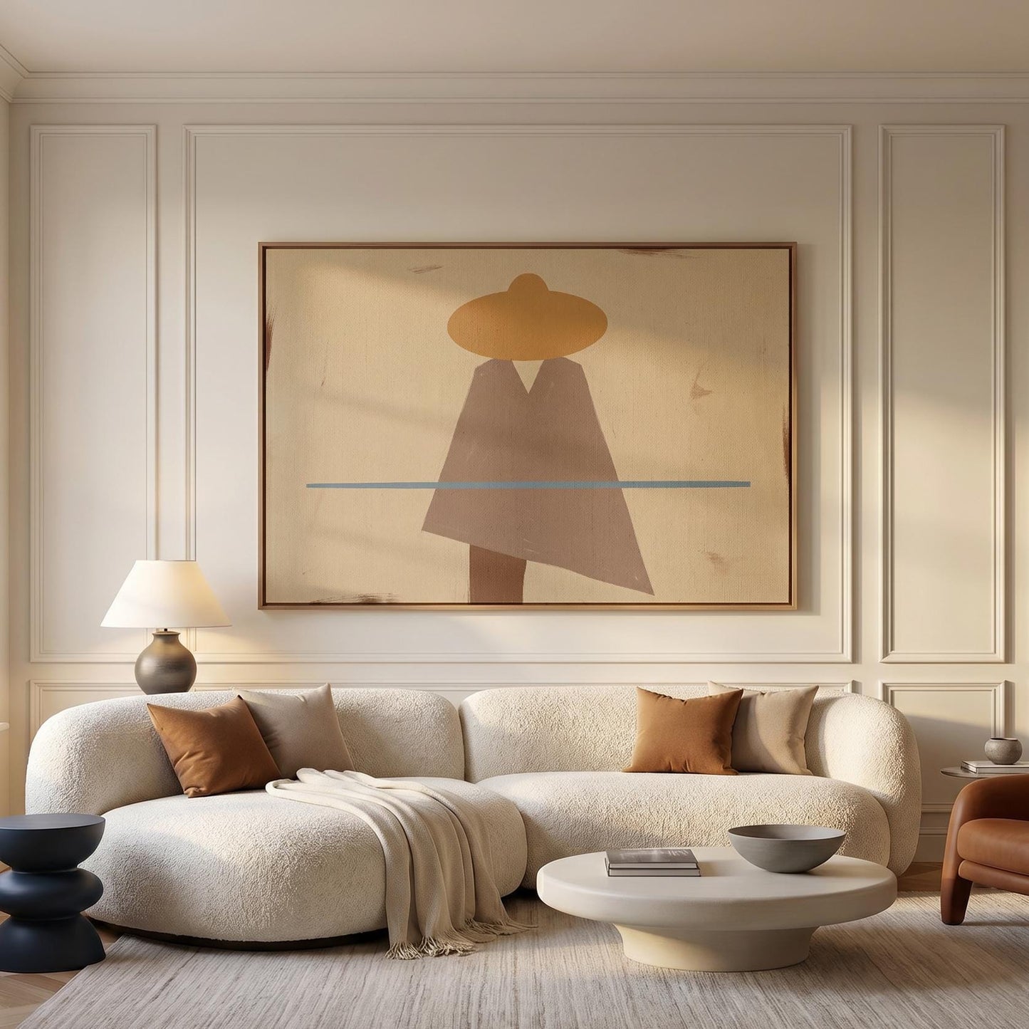 Abstract Figure Canvas Wall Art