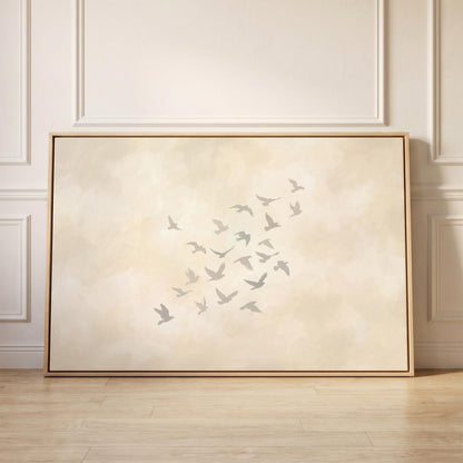 Flying Birds Canvas Wall Art