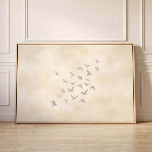 Flying Birds Canvas Wall Art