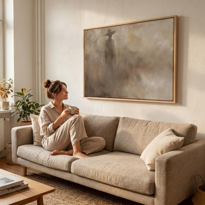 Abstract Figure Canvas Wall Art