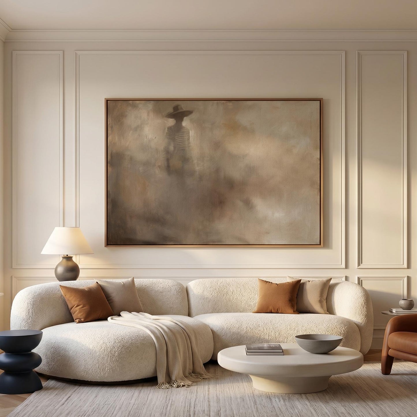 Abstract Figure Canvas Wall Art