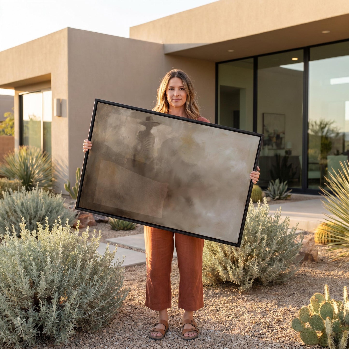Abstract Figure Canvas Wall Art