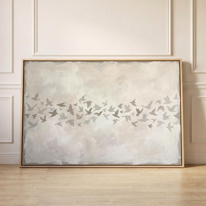 Birds in Flight Canvas Wall Art