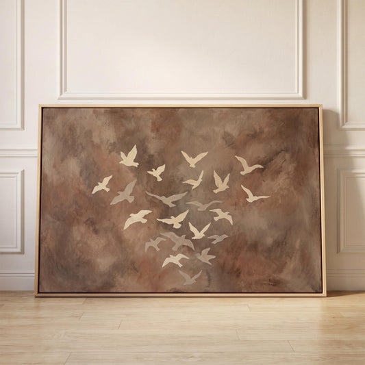 Flying Birds Canvas Wall Art