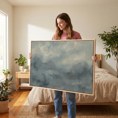 Abstract Cloud Sky Canvas Wall Art