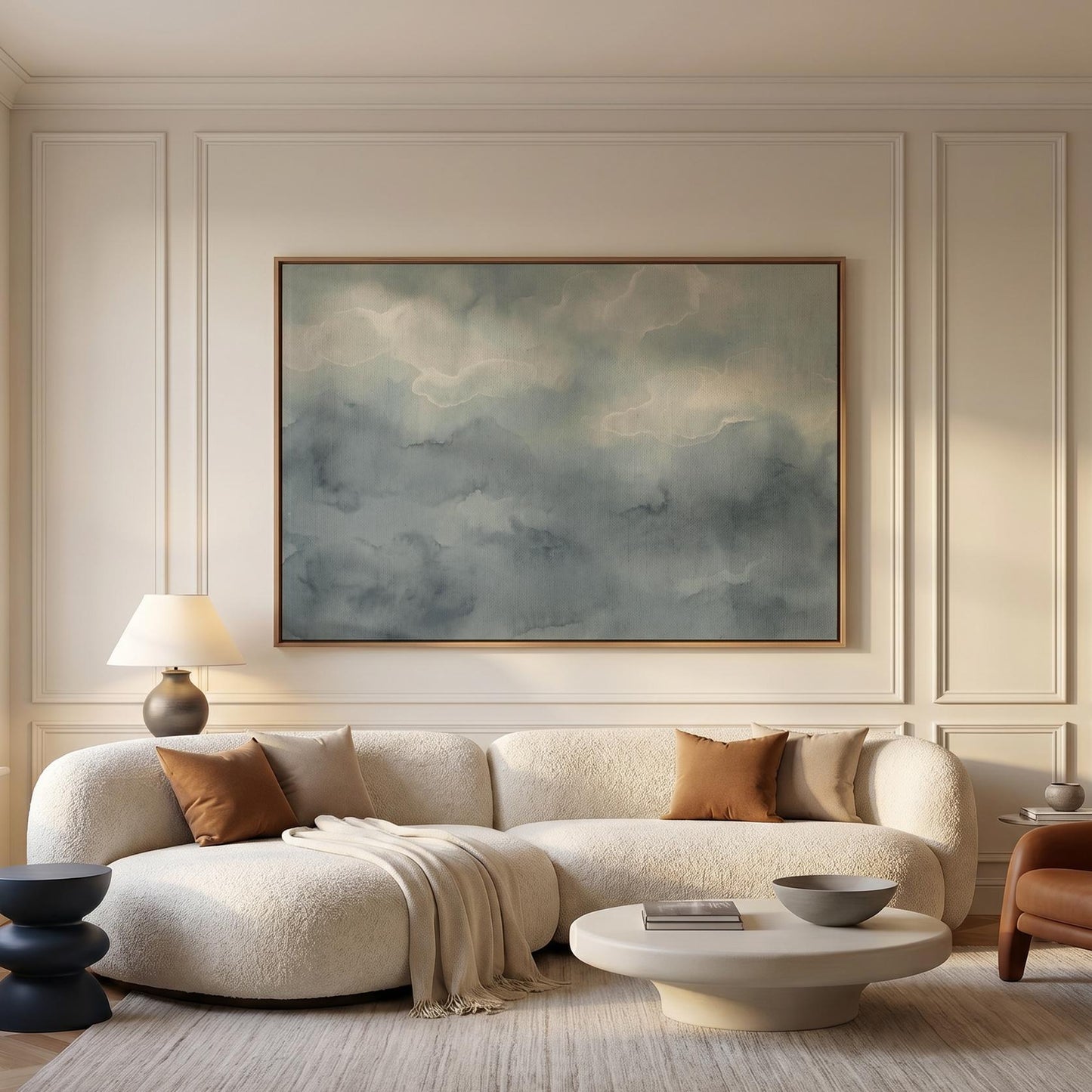 Abstract Cloud Sky Canvas Wall Art