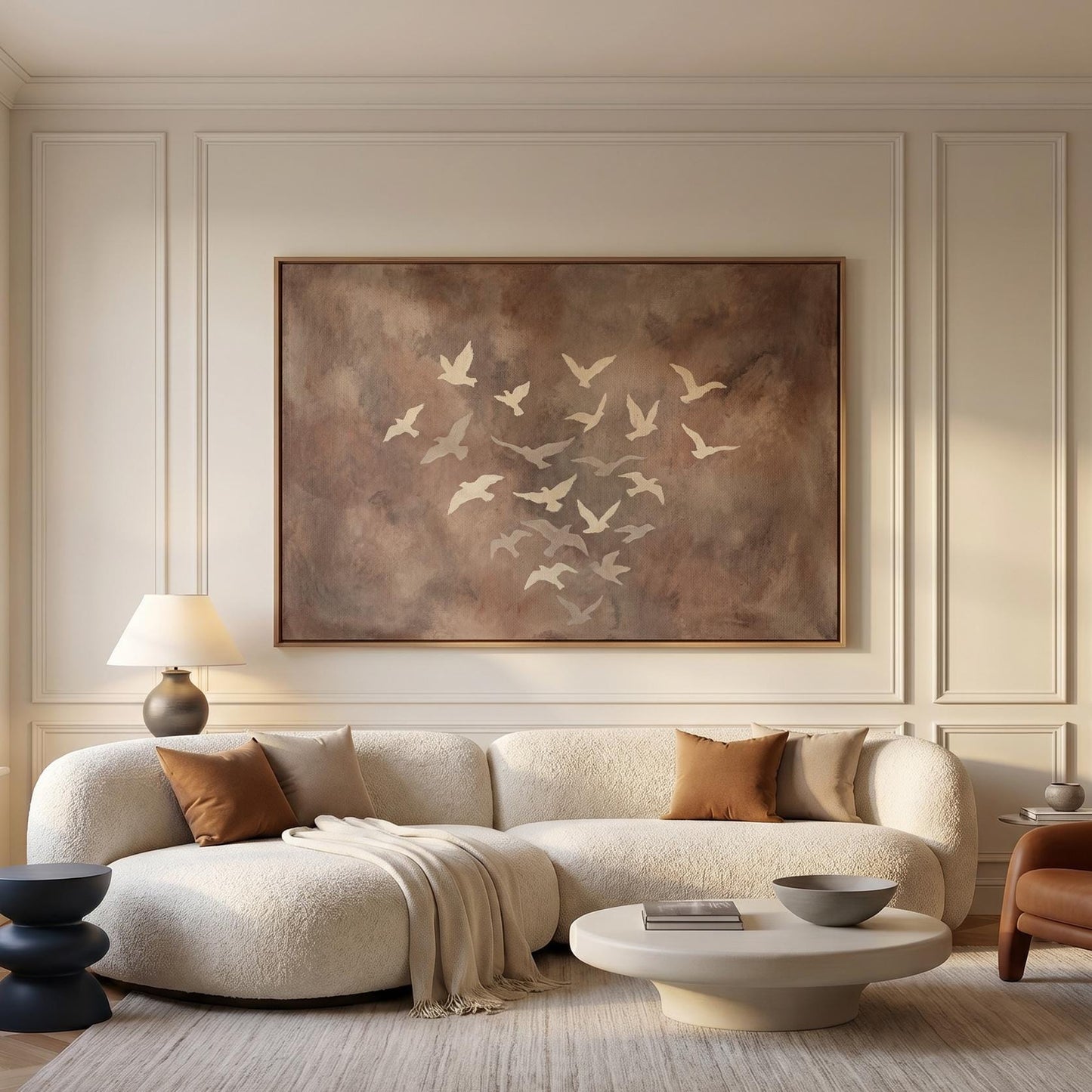 Flying Birds Canvas Wall Art