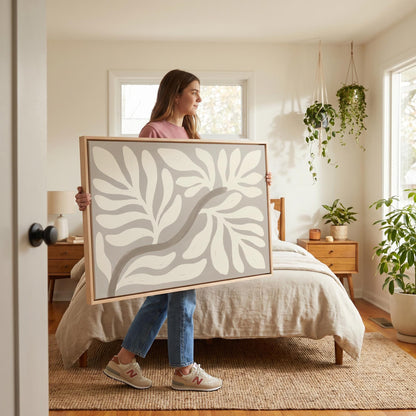 Botanical Leaves Canvas Wall Art