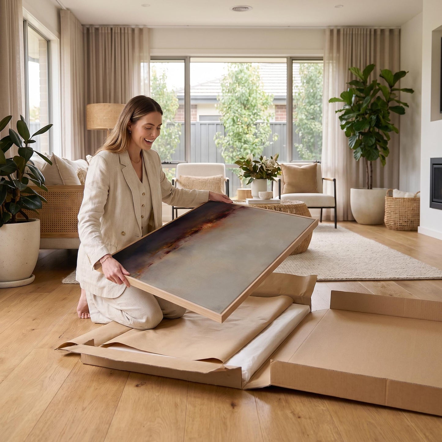 Abstract Landscape Canvas Wall Art
