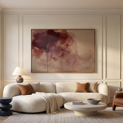Abstract Flower Canvas Wall Art
