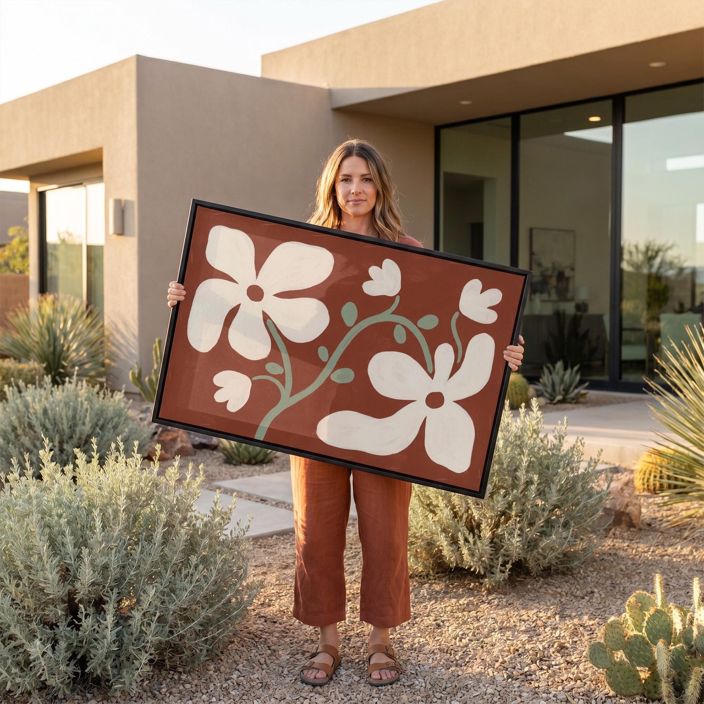 Floral Canvas Wall Art
