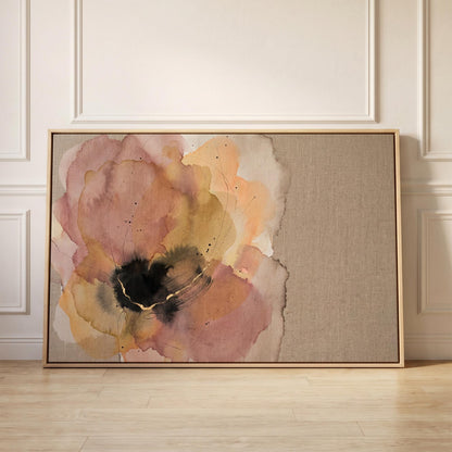 Abstract Floral Canvas Wall Art