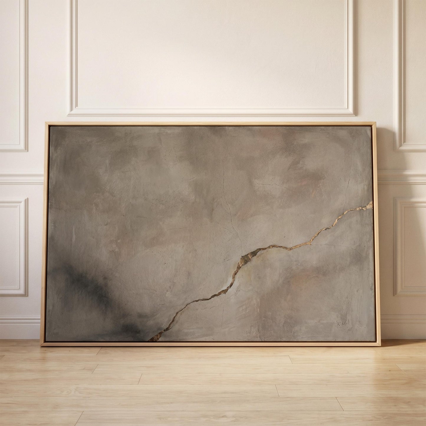 Kintsugi Abstract Canvas Wall Art