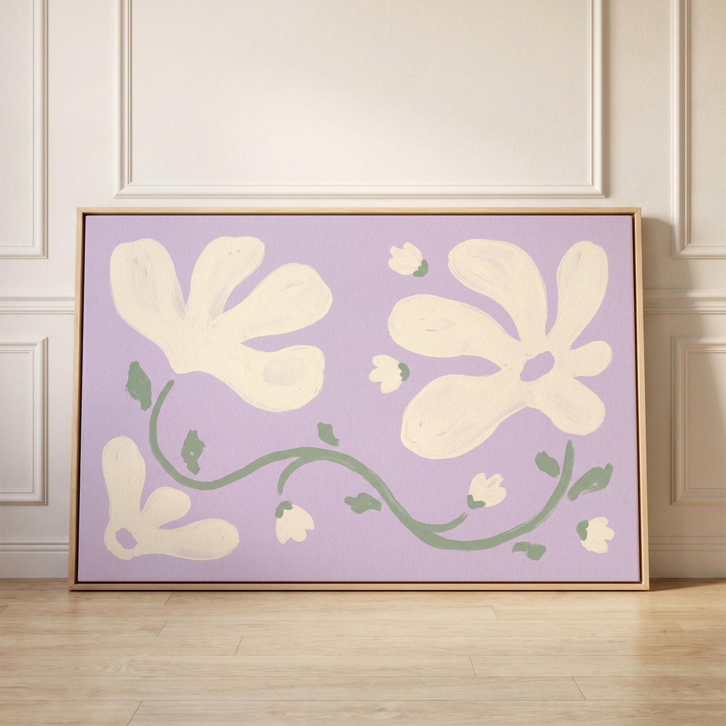Floral Canvas Wall Art